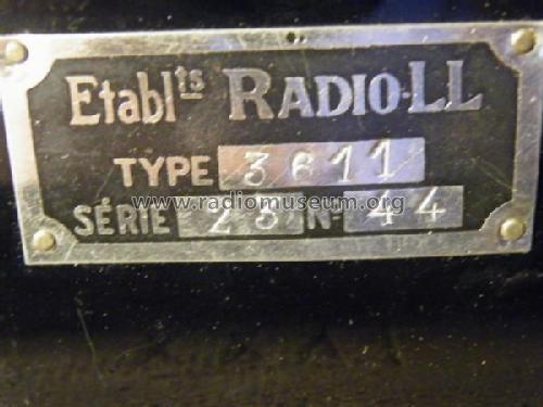Synchrodyne 3611; Radio L.L. Lucien (ID = 2566281) Radio