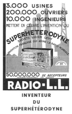 Synchromatic 39; Radio L.L. Lucien (ID = 1671354) Radio