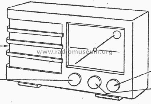 Synchromatic 539TC; Radio L.L. Lucien (ID = 220034) Radio