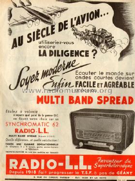 Synchromatic 62; Radio L.L. Lucien (ID = 506009) Radio