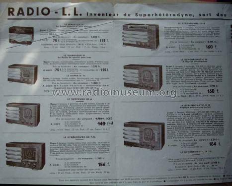 Synchrovox 539B Ch= 3954; Radio L.L. Lucien (ID = 1631714) Radio