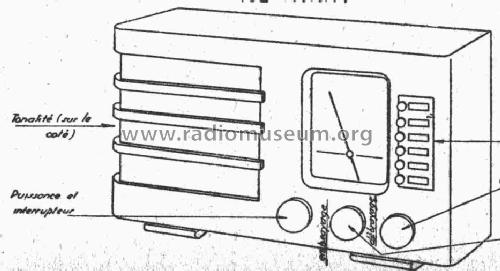 Synchromatic B 39B; Radio L.L. Lucien (ID = 220026) Radio