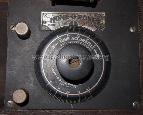 Home-O-Fone No. 2 Receiver ; Radio Receptor Co. (ID = 1943937) Crystal