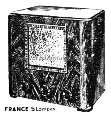 France Standard 304; Radio Rem's Cadran (ID = 2214274) Radio