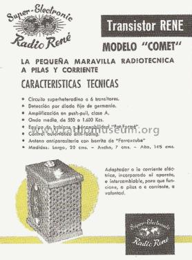 Comet ; Radio René; (ID = 1957348) Radio