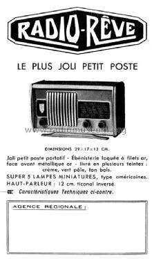 PU/59; Radio-Rêve, M. (ID = 1989364) Radio