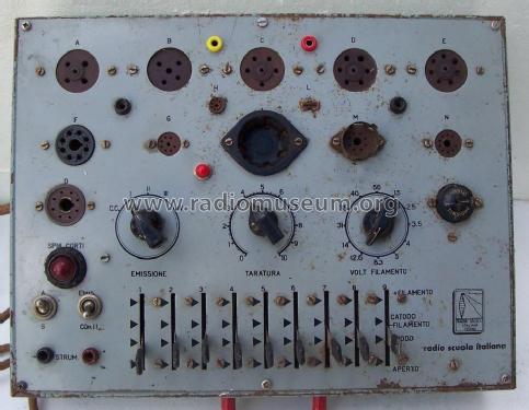 Provavalvole Corso FM; Radio Scuola (ID = 1966411) Equipment