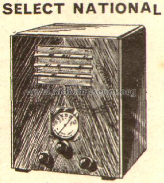 Select National ; Radio-Select, F. (ID = 475905) Radio