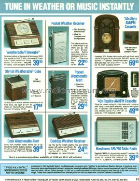 40´s Replica 12-696; Radio Shack Tandy, (ID = 1776278) Radio