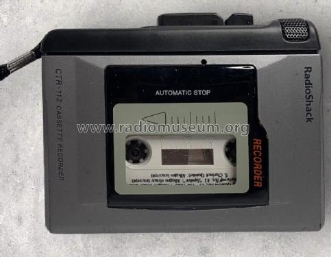 Cassette Tape Recorder CTR-112 Cat. No. 14-1118; Radio Shack Tandy, (ID = 2980508) R-Player