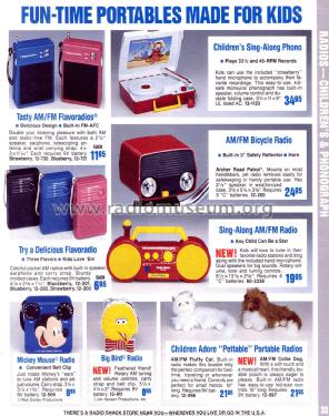 CTW Sesame Street® Big Bird AM Radio® 12-911; Radio Shack Tandy, (ID = 1769132) Radio