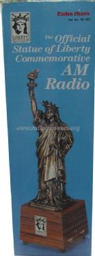 Liberty - The Official Statue of Liberty Commemorative AM Radio 12-101; Radio Shack Tandy, (ID = 1710570) Radio