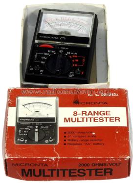 Micronta Multimeter 22-212; Radio Shack Tandy, (ID = 2395580) Ausrüstung