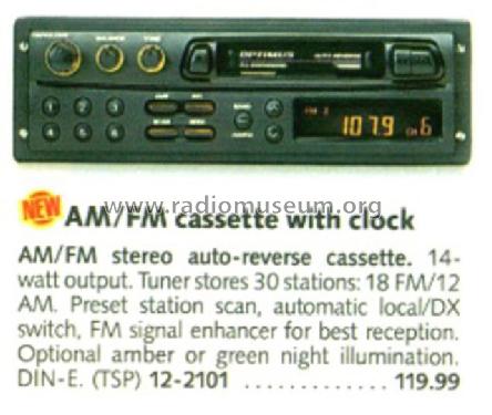 Optimus 12-2101; Radio Shack Tandy, (ID = 2888038) Car Radio