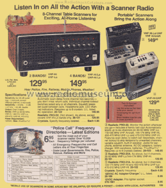 Pocket-Scan Pro-22 Cat. No. 20-103; Radio Shack Tandy, (ID = 3120245) Amateur-R