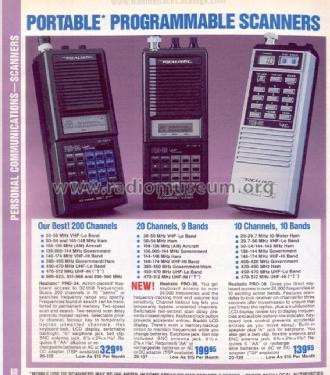 Pro-36 Cat. No. 20-137; Radio Shack Tandy, (ID = 3121947) Amateur-R