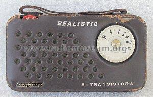 Realistic 8-Transistors Cat. No.= 90LX696; Radio Shack Tandy, (ID = 263492) Radio