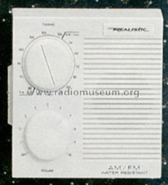 Realistic AM/FM Wall Radio 12-784; Radio Shack Tandy, (ID = 1354684) Radio