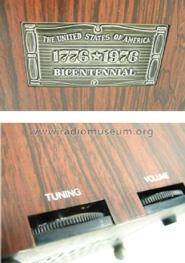 Realistic Bicentennial 1776 1976 12-1776; Radio Shack Tandy, (ID = 1504836) Radio