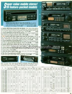 Realistic Car Radio 12-1948; Radio Shack Tandy, (ID = 1794110) Car Radio