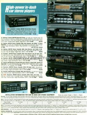 Realistic Car Radio 12-1950; Radio Shack Tandy, (ID = 1794067) Car Radio