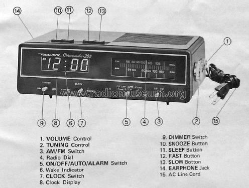 Realistic Chronomatic 209 Cat.No.: 12-1514; Radio Shack Tandy, (ID = 1521113) Radio