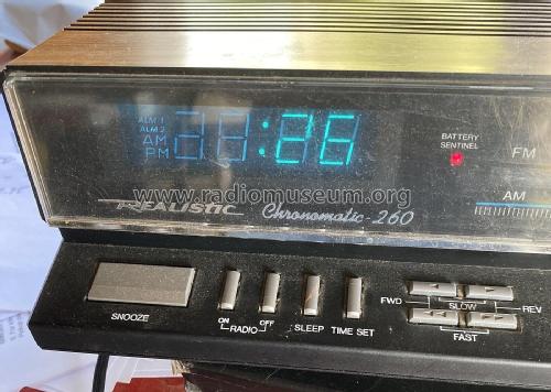 Realistic Chronomatic 260 12-1567; Radio Shack Tandy, (ID = 2915481) Radio