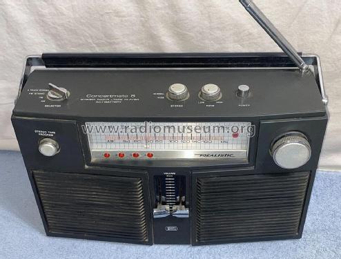 Realistic Concertmate 8 14-920 Radio Radio Shack Tandy, |Radiomuseum.org