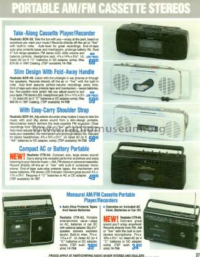 Realistic CTR-84 14-766; Radio Shack Tandy, (ID = 1785103) Radio