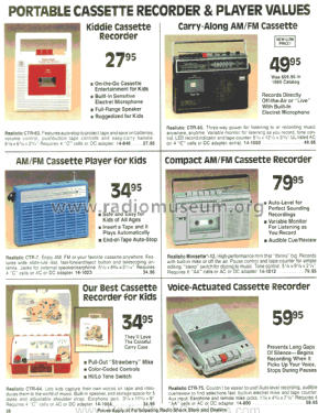 Realistic Minisette-12 14-1012; Radio Shack Tandy, (ID = 1358566) Radio