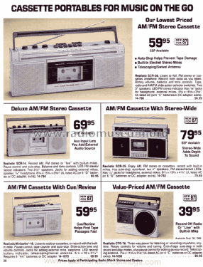 Realistic Minisette-16 14-1075; Radio Shack Tandy, (ID = 1329173) Radio