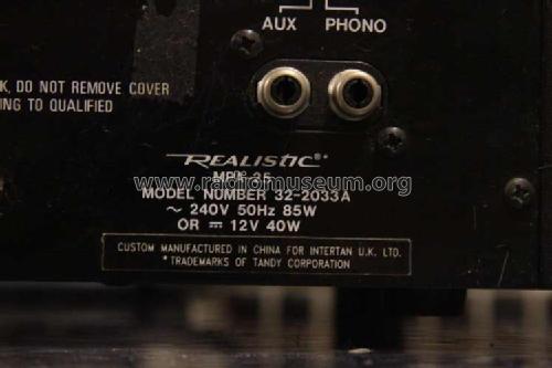 Realistic MPA-25 32-2033; Radio Shack Tandy, (ID = 1698043) Ampl/Mixer
