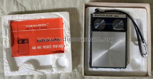 Realistic Patrolman Mini Cat. No.12-622; Radio Shack Tandy, (ID = 1124109) Radio