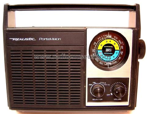 Realistic Portavision 12-669; Radio Shack Tandy, (ID = 1405838) Radio