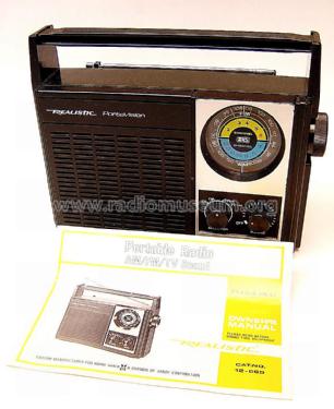 Realistic Portavision 12-669; Radio Shack Tandy, (ID = 1405839) Radio