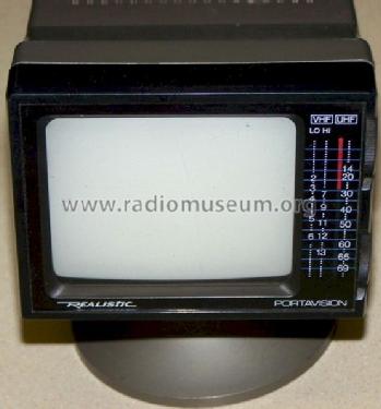 Realistic Portavision 16-118; Radio Shack Tandy, (ID = 688462) Television