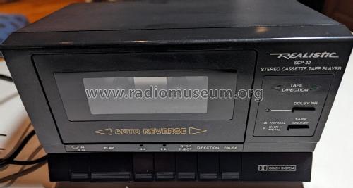 RadioShack Optimus SCP-88 Stereo Stereo Cassette Player 3 Band