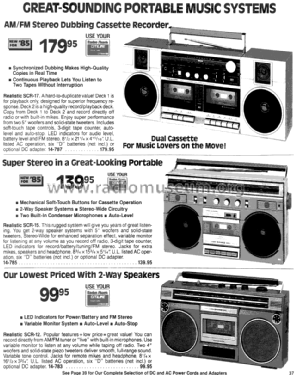 Realistic SCR-12 14-783; Radio Shack Tandy, (ID = 1376139) Radio