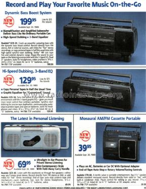 Realistic SCR-38 14-756; Radio Shack Tandy, (ID = 1750883) Radio