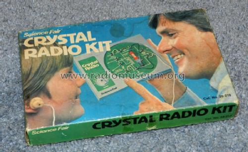 Science Fair Crystal Radio Kit 28-219; Radio Shack Tandy, (ID = 2734019) Kit