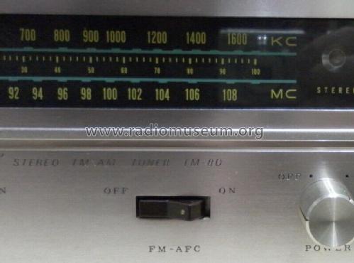 Stereo FM-AM Tuner TM-8D Cat. No.= 31R2010; Radio Shack Tandy, (ID = 2882403) Radio