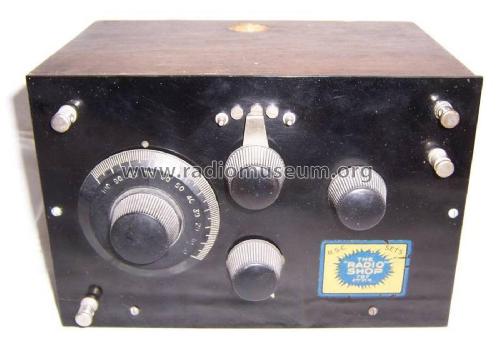 Radio Shop Model 1; Star Electric Co. (ID = 1936159) Radio