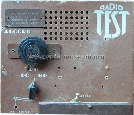 Accord ; Radio Test; Paris (ID = 395679) Equipment