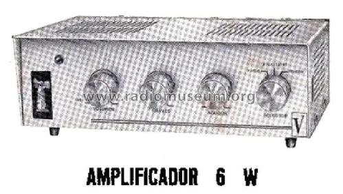 Amplificador Transistorizado 6 W; Radio Victoria; (ID = 2426721) Ampl/Mixer