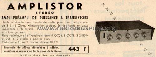 Amplistor ; Radio Voltaire; (ID = 577052) Ampl/Mixer