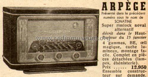 Arpège ; Radio Voltaire; (ID = 554264) Radio