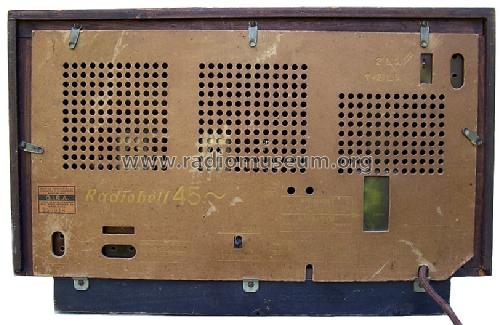 Radiobell 45 ; Bell Telephone Mfg. (ID = 225751) Radio