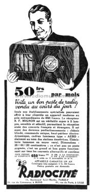 R.F. Mignon ; Radiociné Radio-Ciné (ID = 2132688) Radio