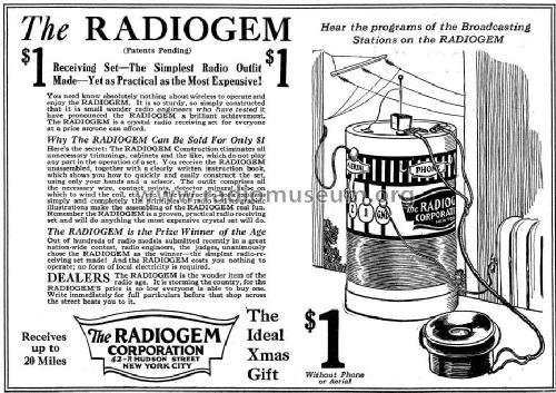 The Radiogem ; Radiogem Corp., The; (ID = 983858) Kit