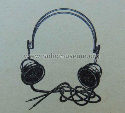 Radiojour casque 'Récepteur double' 3011A; LMT L.M.T., Le (ID = 1771020) Speaker-P